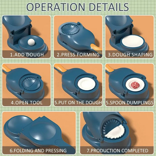 2 in 1 Dumpling Maker or Samosa Maker,